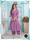 Riwaaz Beauty Rayon Plain Embroidery Kurtis Wholesale Price In Surat
